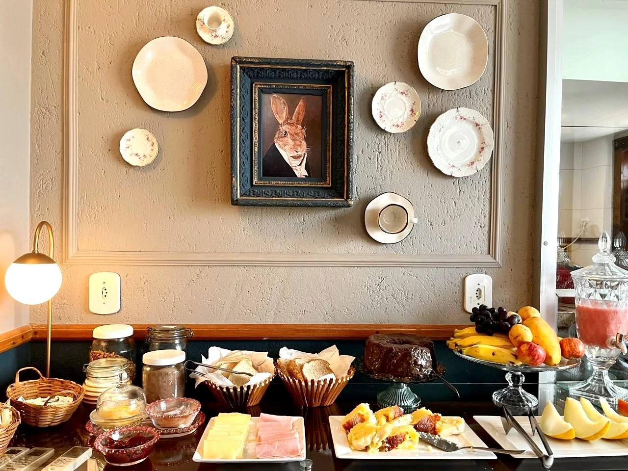 Mesa de café da manhã